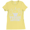 vegetarian Ladies Fitted T-Shirt
