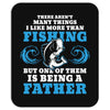 Fishing Father Mousepad