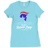 new trump for president 2016 make america great again Ladies Fitted T-Shirt