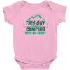 This Guy Loves Camping With His Family Baby Onesie