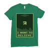 buried believer Ladies Fitted T-Shirt