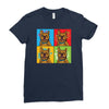pop art Ladies Fitted T-Shirt
