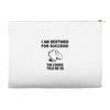 fortune cookie propecy Accessory Pouches