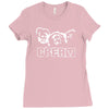 cream rock band punk Ladies Fitted T-Shirt