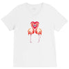 Flamingo V-Neck Tee