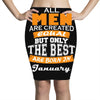all men are created equal but only the best are born in january Pencil Skirts