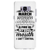 I Am A March Women Samsung Galaxy S8 Plus