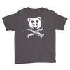 pig bacon cross bones pirate Youth Tee