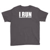 i run Youth Tee
