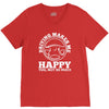 driving makes me happy younot so much V-Neck Tee