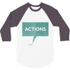 louder than words 3/4 Sleeve Shirt