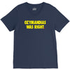 ozymandias was right V-Neck Tee