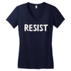 resist (2) Women's V-Neck T-Shirt