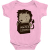 how to be vegetarian Baby Bodysuit