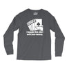 bought this shirt with your money poker Long Sleeve Shirts