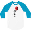 red balloons 3/4 Sleeve Shirt