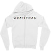 friends tv show parody christmas Zipper Hoodie