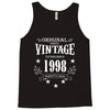 original parts vintage established 1998 perfectly aged Tank Top