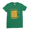 iowa city beer Ladies Fitted T-Shirt