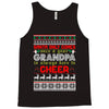 santa only comes once a year grandpa is always here to cheer Tank Top