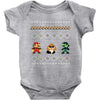 super mario chistmas Baby Bodysuit