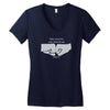 nbc psych fist bump Women's V-Neck T-Shirt