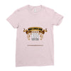 only loves her bed and her (your texs hear) Ladies Fitted T-Shirt