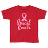 breast cancer pink ribbon Toddler T-shirt