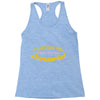 can't hear you too busy being awesome Racerback Tank