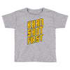 who shot first Toddler T-shirt