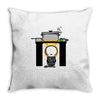 part time job   kitchen Throw Pillow