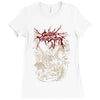cattle decapitation (alone at the landfill) Ladies Fitted T-Shirt