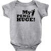 huge pen Baby Bodysuit