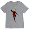 captain marvel V-Neck Tee