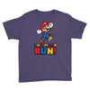 run, mario run Youth Tee