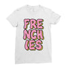donut frenchies Ladies Fitted T-Shirt