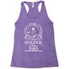 Golfer Dad Racerback Tank