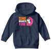 She Wants The D - Dunkin Donuts Youth Hoodie