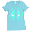 deadpool Ladies Fitted T-Shirt