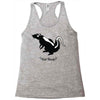 rat skunk Racerback Tank