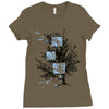 pockets of spring Ladies Fitted T-Shirt