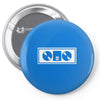 dj turntables club Pin-back button