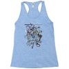 ninja aliens Racerback Tank