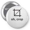 oh crop Pin-back button