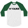 i don't care 3/4 Sleeve Shirt