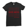 Vote Beto Ladies Fitted T-Shirt