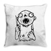 zombie knife Throw Pillow