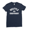 seattle vs everybody Ladies Fitted T-Shirt