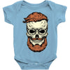terror skull Baby Bodysuit
