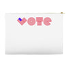 i am a voter t-shirt Accessory Pouches